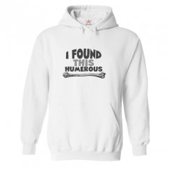 I Found this Humerous Funny Classic Unisex Kids and Adults Pullover Hoodie For Physiotherapists